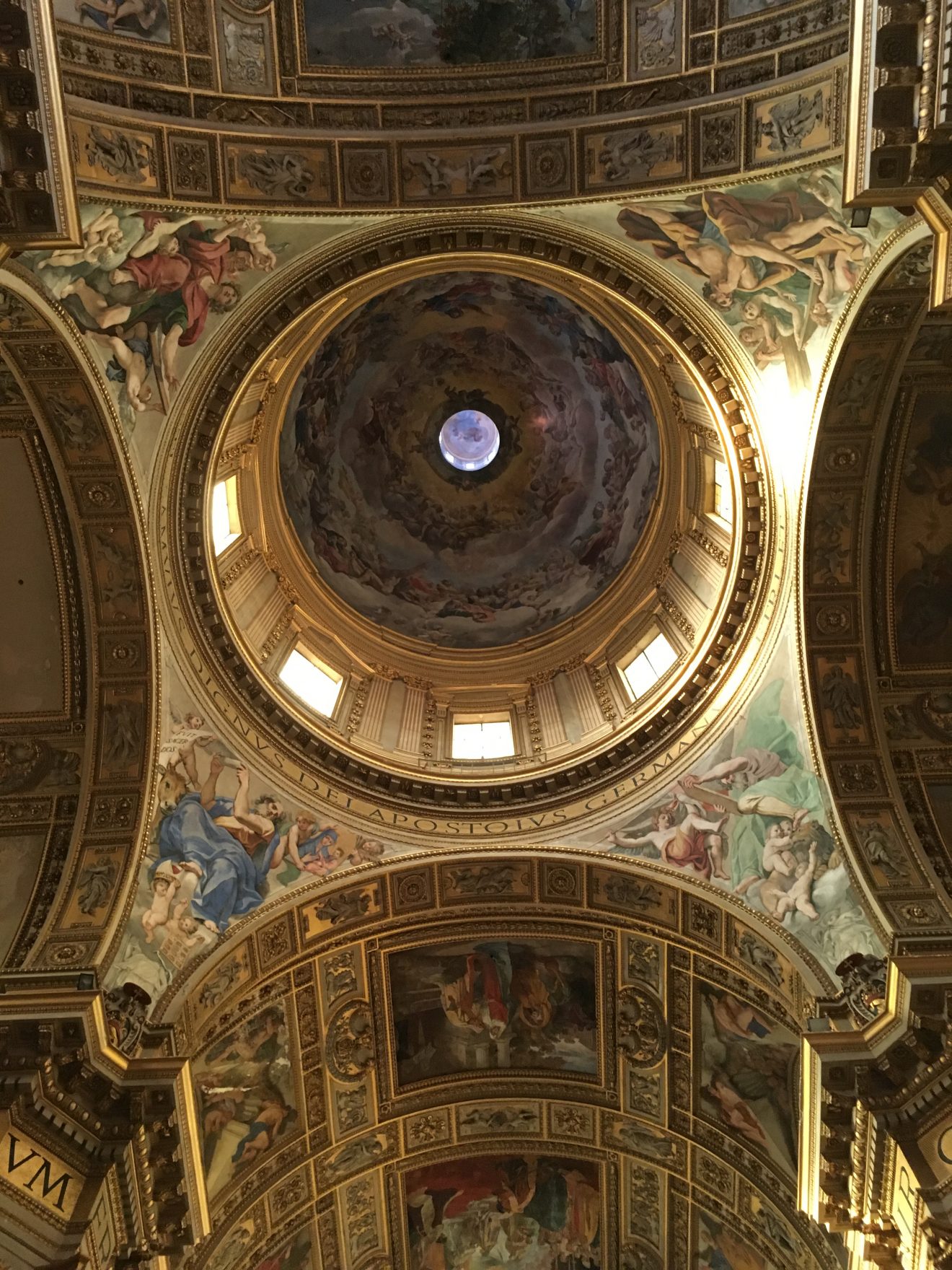 Plafond d'une église Italienne (Rome)